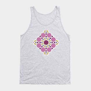 Nine Stars Arabic Pattern Tank Top